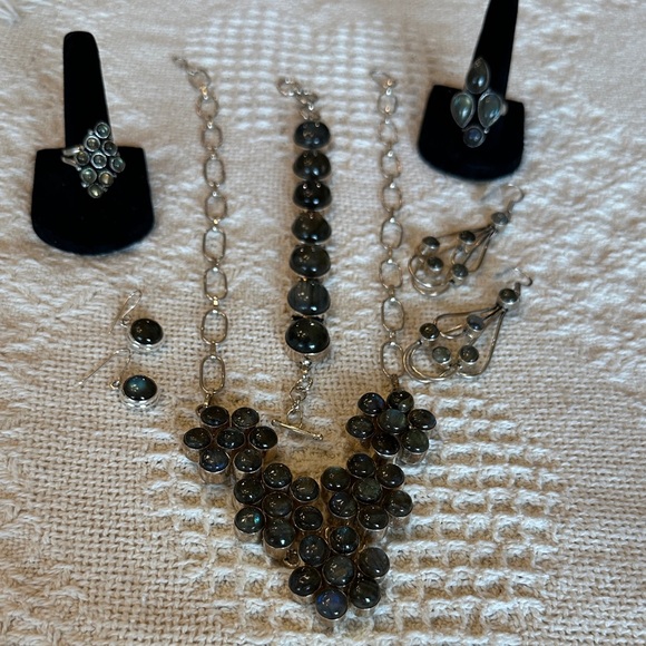 Labradorite Multi-Gemstone Necklace - Picture 6 of 6